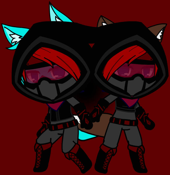 Ninjas du Dark Queen Clan - Gacha Club